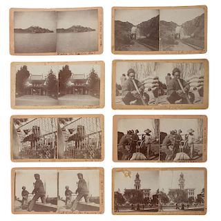 Early San Francisco Stereoview Collection, Lot of 27