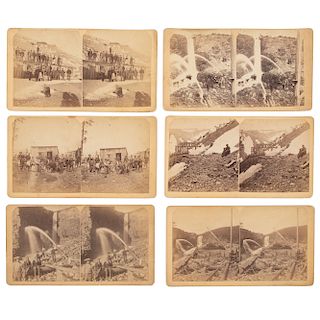 Colorado Stereoviews by T.C. Miller, Featuring Exceptional Images of of Miners and Mining Operations