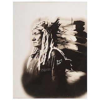 Sitting Bull Photograph by D.F. Barry