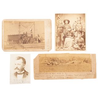 Kickapoo Indian Medicine Company, Photographs of Performers, Show Set Up, and More