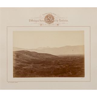 W.H. Jackson, Group of Four Photographs of the American West
