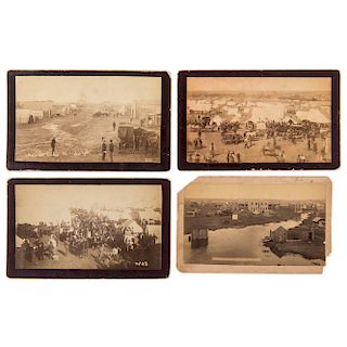 Oklahoma Boudoir Cards, Incl. 1889 Land Rush Photographs