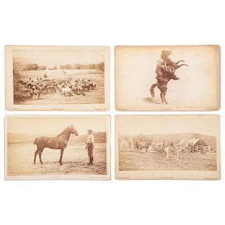 C.D. Kirkland's Views of Cow-Boy Life, Eight Boudoir Photographs