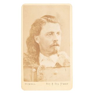 Rare Buffalo Bill Cody CDV by Howell