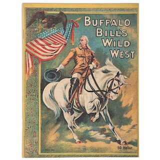 Rare Buffalo Bill Wild West Program for 1906
