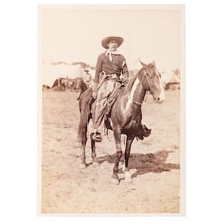 Buck Taylor, "King of the Cowboys," Imperial Size Photograph