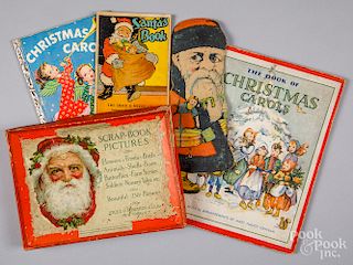 Santa Claus scrapbook box, etc.