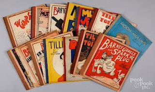 Group of comic character books