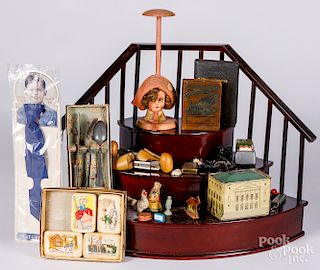 Group of doll miniatures