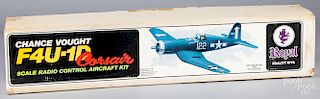 Two vintage boxed Royal radio controlled airplane kits