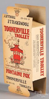 Toonerville Trolley box