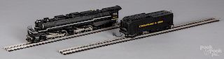 MTH #1604 train locomotive and tender