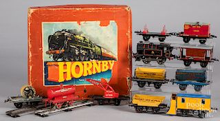 Hornby no. 40 Tank Goods train set