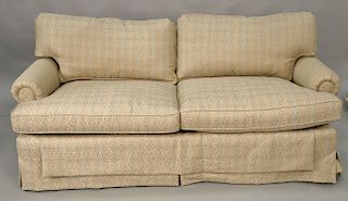 Lee Industries upholstered sleeper sofa. lg. 73 in.