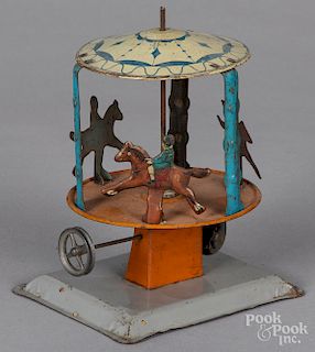 Wilhelm Krauss carousel steam toy accessory