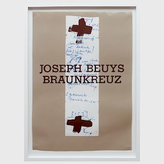 Joseph Beuys (1921-1986): Joseph Beuys, Braunkreuz