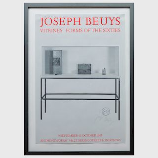 Joseph Beuys (1921-1986): Joseph Beuys, Vitrines, Forms of the Sixties