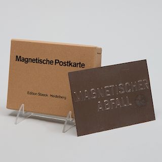 Joseph Beuys (1921-1986): Magnetic Postcard