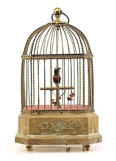 German Singing Bird Cage Automaton, Karl Griesbaum