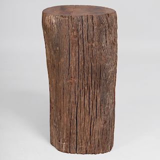 Petrified Wood Column Table