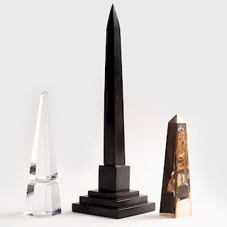Group of Three Obelisks