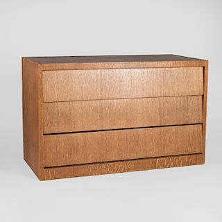 Modern Cerused Oak Chest of Drawers