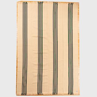 Woodard Weave Striped Cotton Kilim