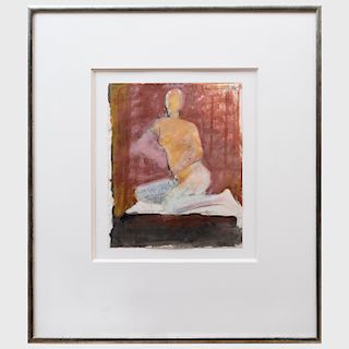 Manuel Neri (b. 1930): Seated Nude