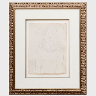 Henri Matisse (1869-1954): Untitled, from Stéphane Mallarmé Poésies