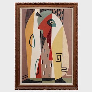 Gerald Coarding (1911-1986): Untitled (Abstract Composition)