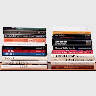 Group of Twenty Books on Modern Masters