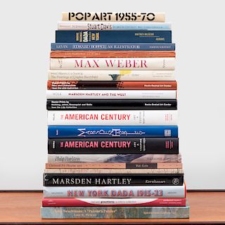 Group of Twenty Books on American Modern and Pop Artists