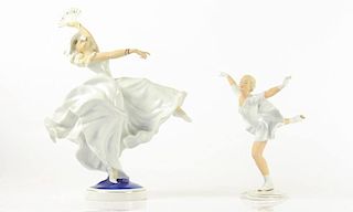 2 Schaubach Kunst Porcelain Figurines