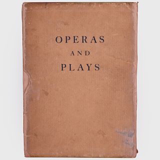 Gertrude Stein ( 1874-1946):  Operas and Plays