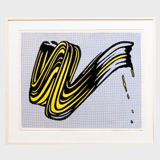 Roy Lichtenstein (1923-1997): Brushstroke
