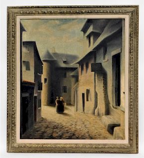 1939 European Post Impressionist Painting