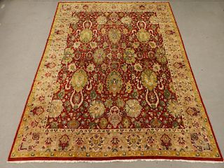 European Agra Carpet Wool Room Size Carpet Rug