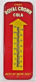 C.1950 Royal Crown Cola Advertising Thermometer