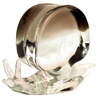 Zanetti Italian Mid-Century Modern Art Glass Snail