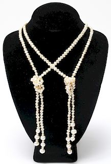 Freshwater Pearls Necklaces Group of 2