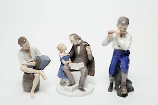Bing & Grondahl Danish Porcelain Figurines, 3