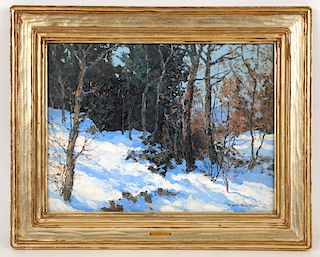 MARION GRAY TRAVER "WINTER SYMPHONY" SIGNED