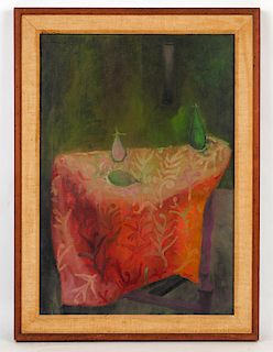 PETER PAONE STILL LIFE OIL ON CANVAS SIGNED