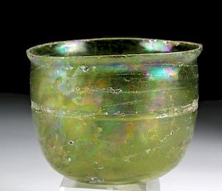 Elegant Roman Glass Cup