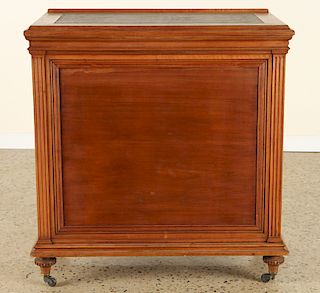 LATE 19TH CENT. WALNUT ARCHITECTS CABINET