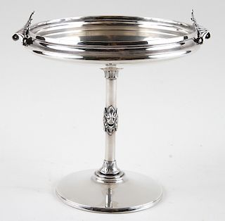 LATE 19TH CENT. STERLING TAZZA 13.23 TROY OZ