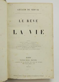 G. Nerval- ''LA Reve et La Vie''