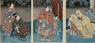 Kuniyoshi Utagawa woodblock