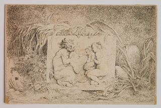 Jean-Honore Fragonard etching