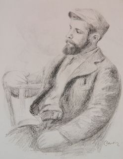 Pierre Auguste Renoir lithograph